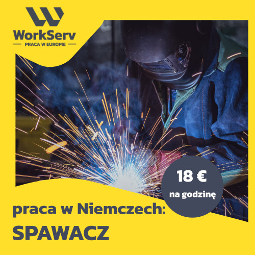 Praca spawacz w Niemczech bez języka WorkServ